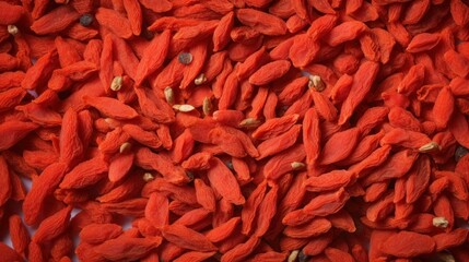 Fototapeta premium goji berries banner background texture wallpaper