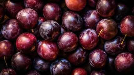 Obraz premium plum banner background texture wallpaper