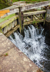 Obraz premium Lock at Chesapeake and Ohio Canal National Historical Park