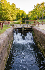 Fototapeta na wymiar Lock at Chesapeake and Ohio Canal National Historical Park