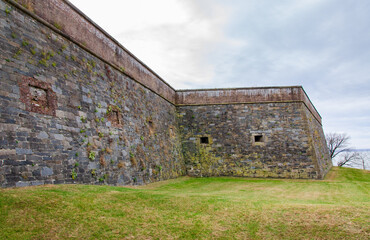 Obraz premium Historic Fort Washington, Along the Potomac River