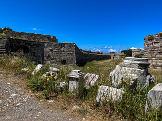 ruins of ancient castle