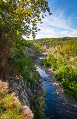 Fototapeta na wymiar Great Falls Park, National Park Service site in Virginia