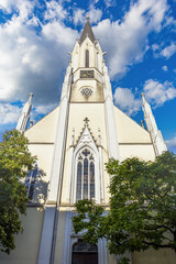 Gothic Church in Melk, Austria