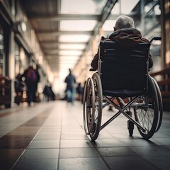 Obraz premium wheelchair