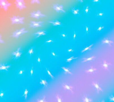 Quantum fluctuations, conceptual illustration