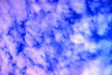 The sky just after sunset is foggy blur with a graphic effect - theme advertainment - magic spell witchcraft , presentation