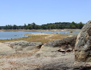 Pantano de Valdesalor near Caceres, Extremadura - Spain 