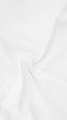 Fabric backdrop White linen canvas crumpled natural cotton fabric Natural handmade linen top view background Organic Eco textiles White Fabric linen texture