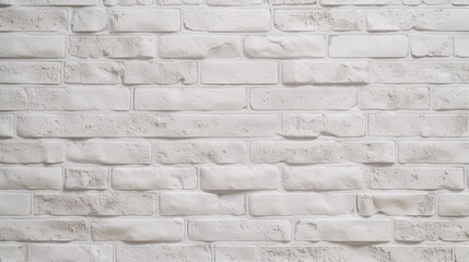 white brick wall. Generative AI