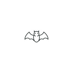 bat icon black color