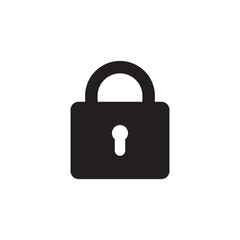 padlock icon symbol illustration