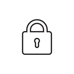 padlock icon symbol illustration