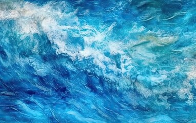 Fototapeta na wymiar ice winter background cracks grunge texture blue wallpaper. Generative ai