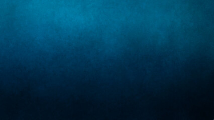 深い青、紺色の水彩背景。グラデーション