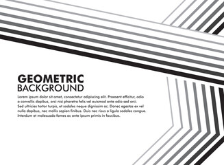 Abstract of black and white stripe line background