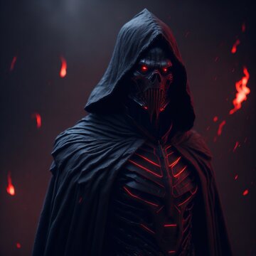 Sith Lord with death Mask