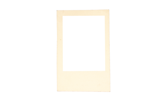 vintage polaroid frame isolated texture transparent film analog old retro	
