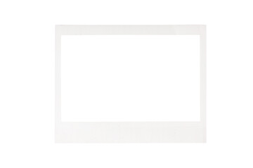 vintage polaroid frame isolated texture transparent film analog old retro	
