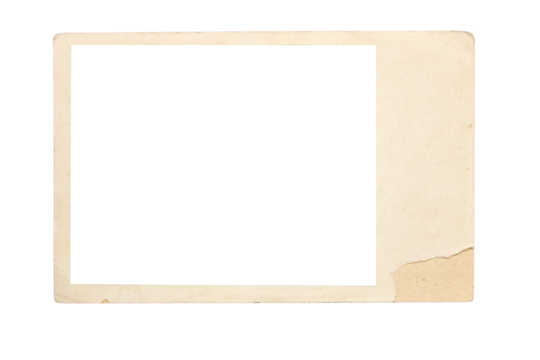 vintage polaroid frame isolated texture transparent film analog old retro	
