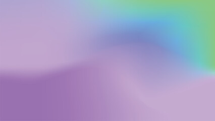 Abstract purple pastel holographic blurred smooth gradient background. 