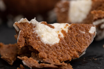 delicious and soft chocolate coconut cakes for dessert