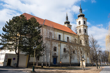 Basilica minor in Sastin-Straze, Slovak republic. Famous Religious architecture