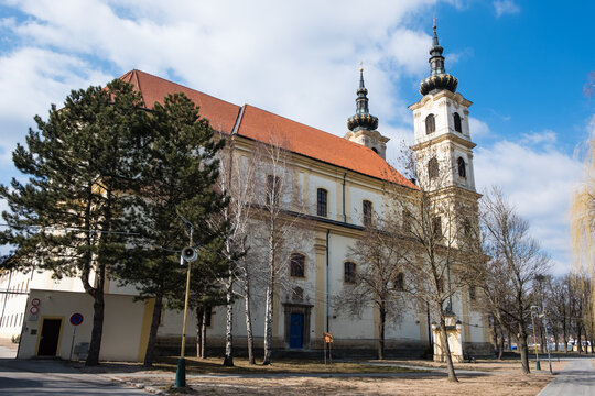 Basilica minor in Sastin-Straze, Slovak republic. Famous Religious architecture