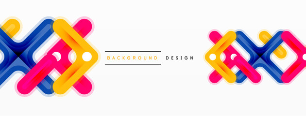 Minimal geometric background cross line. Design for wallpaper, banner, background, landing page, wall art, invitation, prints, posters