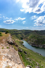 Fototapeta na wymiar Diyarbakir province, Egil Barrage Dam in Turkey