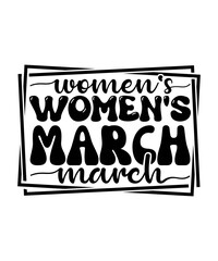 Women's March svg design