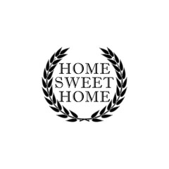 Home sweet home icon isolated on transparent background