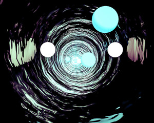 background tunnel light design illustration