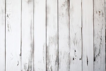Fototapeta na wymiar White Wood Background Texture with Vintage Plank Board Pattern. Generative AI illustrations