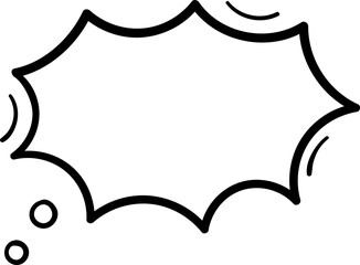 Speech Bubble Outline