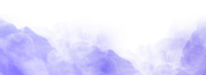 Colorful smoke steam isolated transparent background. Fog and mist effect for text or space