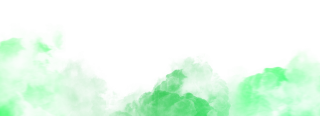 Colorful smoke steam isolated transparent background. Fog and mist effect for text or space