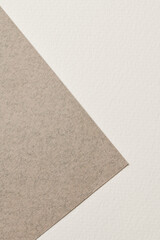 Rough kraft paper background, paper texture gray shades colors. Mockup with copy space for text
