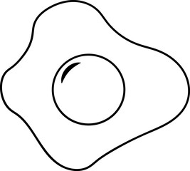 Egg Outline Vector