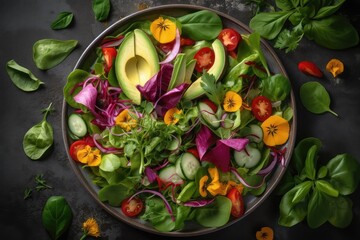 vegetables in a bowl