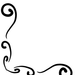 Corner Border Vector 