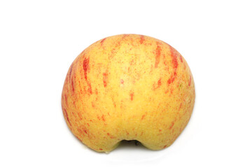 apple isolated on white. apple on white. isolated fruit. fruit details.