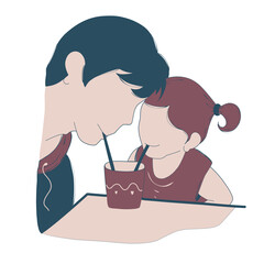 Father's Day Illustration