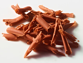 Vollmilch Schokosplitter als Freisteller