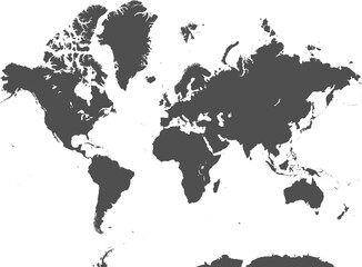 Welt Karte - Vektor Illustration © JNArt