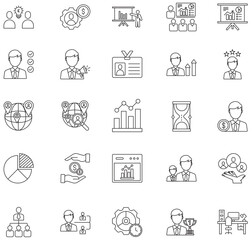 Business Management Icon Pack

