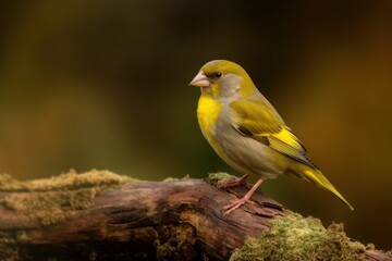 Fototapeta premium Beautiful little bird. Beautiful illustration picture. Generative AI