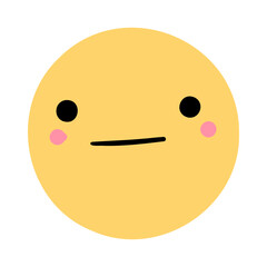 Fototapeta premium cute emoji