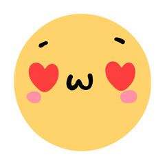 Fototapeta premium cute emoji