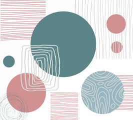 Bright modern background illustrations for printing, screensavers, backgrounds, textiles, packaging, covers.